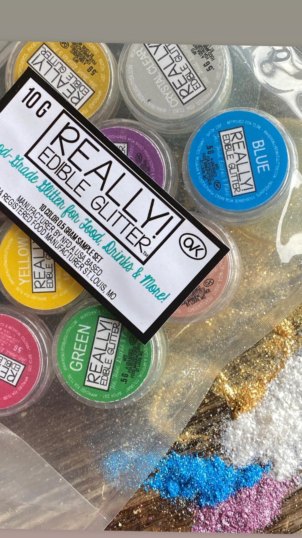 Really Edible Glitter