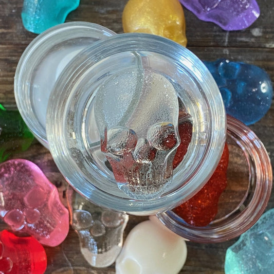 Handcrafted Hard Candy Sugar Skulls for Cakes - Cupcakes - Coffee - Tea - Cocktails & More